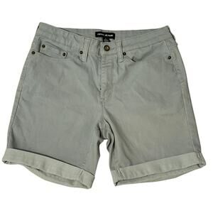DKNY Jeans Gray Denim Shorts, Size 4